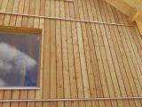 Traditionelles Privathaus aus Holz