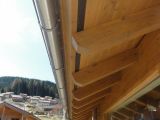 Dachvorsprung Holz