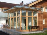 Wintergarten der Firma Holzbau Wiesflecker