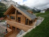 Design Holzhaus Außenansicht