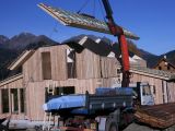 Baustelle Hohentauern - Errichtung des Almdorfes