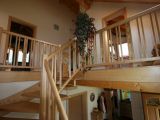 hochwertige Holztreppe
