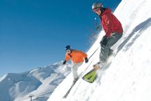 Skifahren-Snowboard